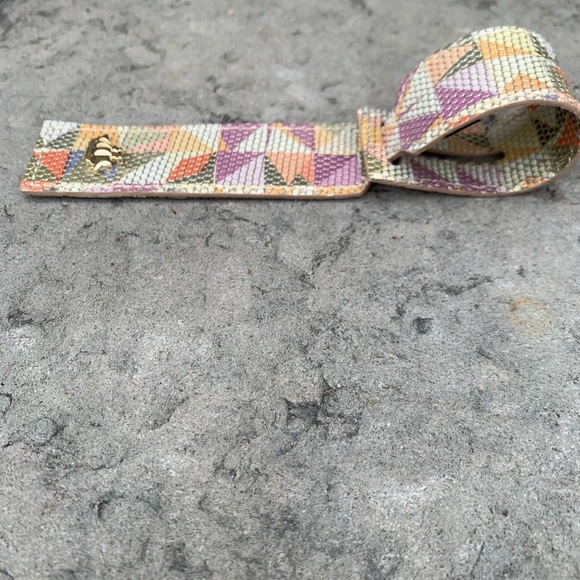 BRAHMIN Leather Luggage Tag - Picture 5 of 5